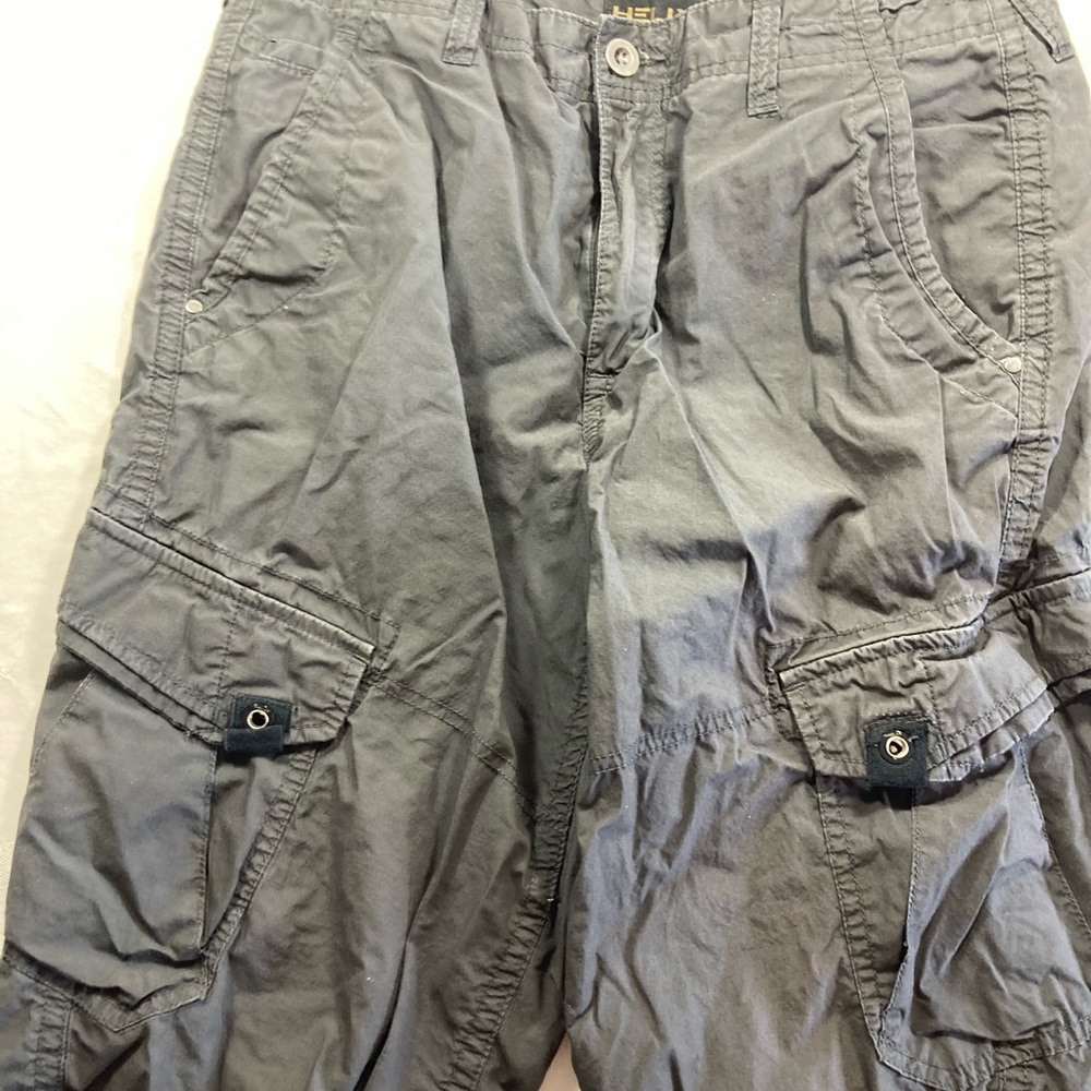 Helix black cargo shorts size 32